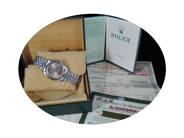 Rolex Datejust 1601 SS ORIGINAL Brown SI...