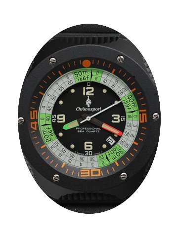 Sinn Chronosport Sea Quartz 55mm NOS...