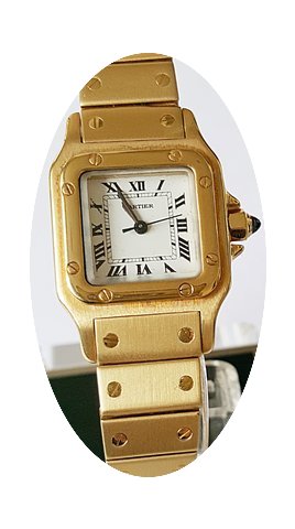 Cartier Santos Galbee Automatic Lady...