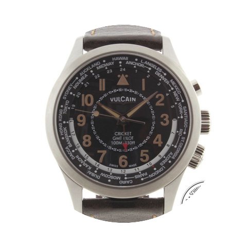 Vulcain Cricket GMT Pilot...