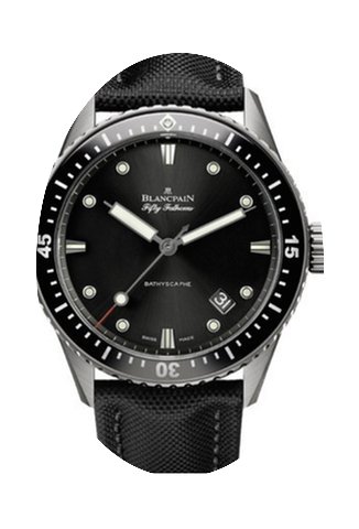 Blancpain Fifty Fathoms Bathyscaphe Blac...