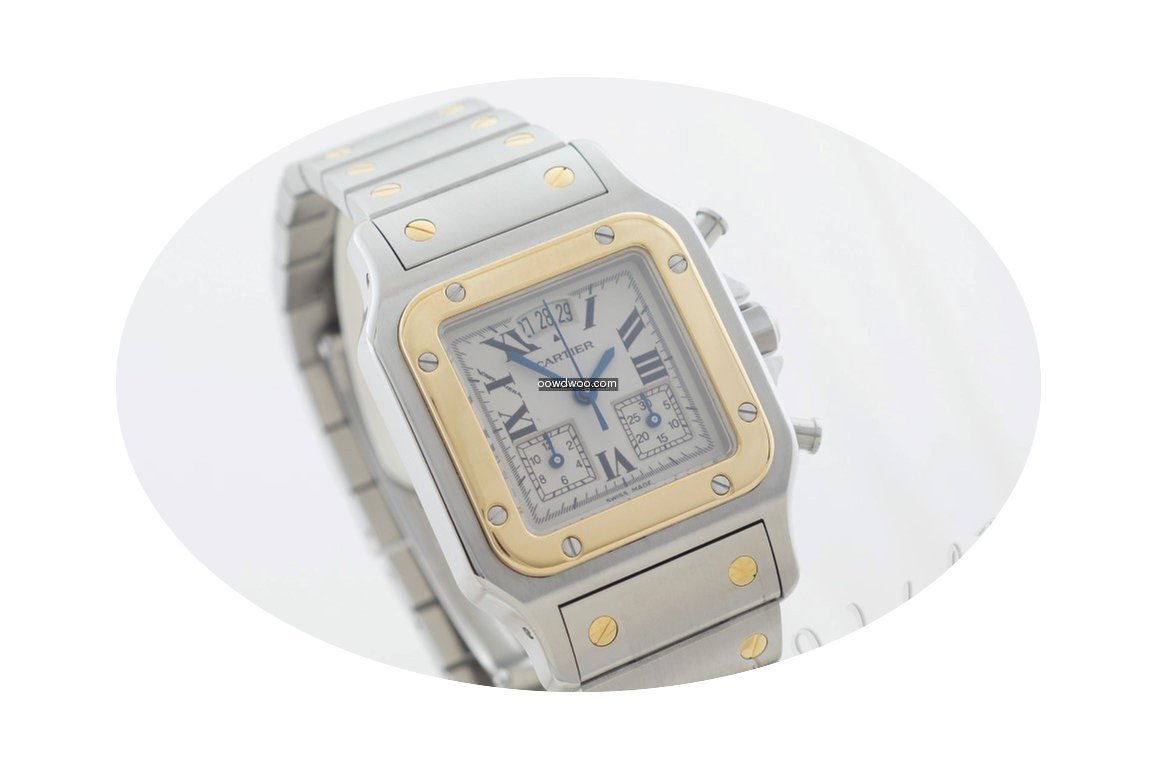 Cartier Santos Galbee Chronograph...