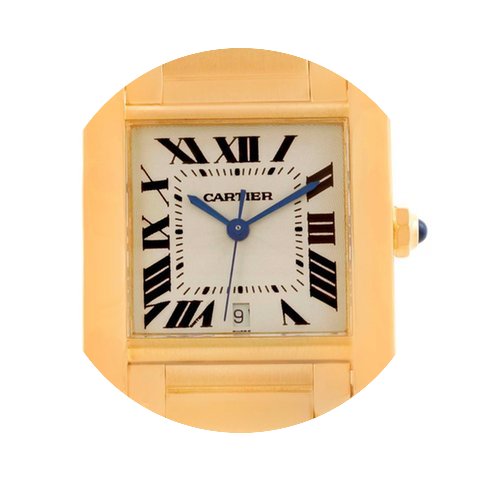 Cartier Tank Francaise Large 18k Yellow ...