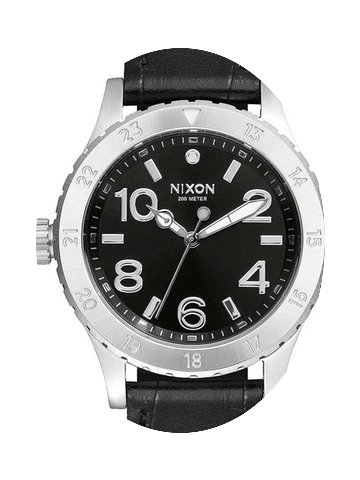 Nixon A467-1886 38-20 Leather Black Gato...
