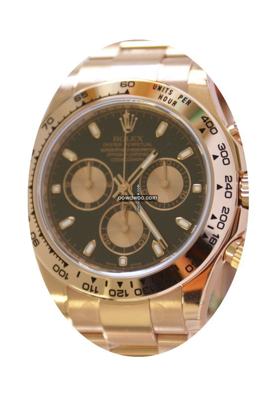 Rolex Daytona 18 kt Rosegold...