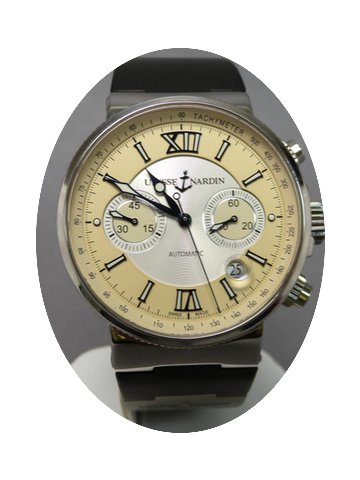 Ulysse Nardin MARINE STEEL CHRONOGRAPH W...