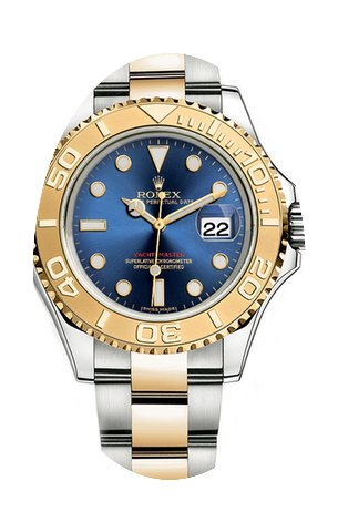 Rolex Yacht-Master Two-Tone Blue 16623 P...