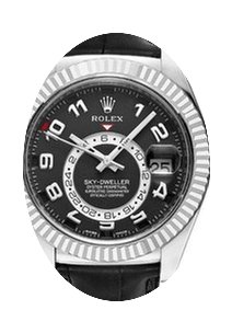 Rolex Sky-Dweller 326139 Men's 42mm Blac...