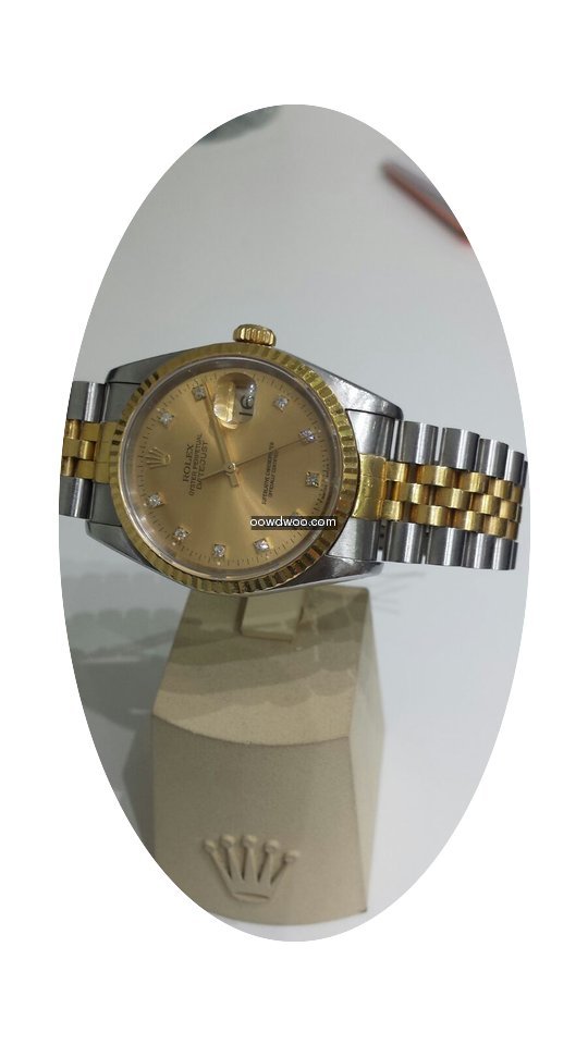 Rolex Datejust with Diamonds Dial...