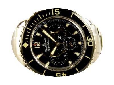 Blancpain Fifty Fathoms in acciaio Nero ...