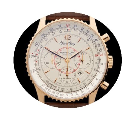 Breitling Montbrillant Chronograph 18k R...