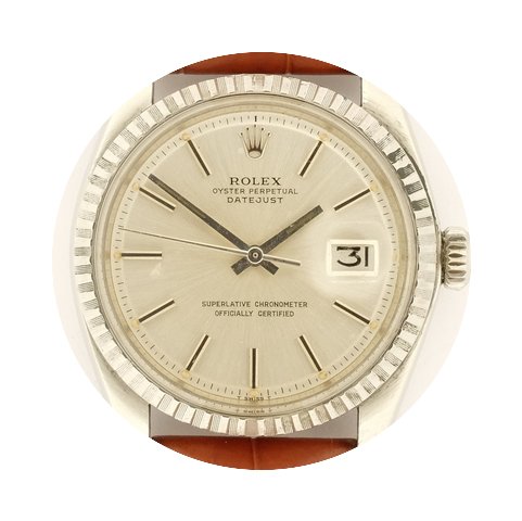 Rolex Date Just plexi 1603 vintage...