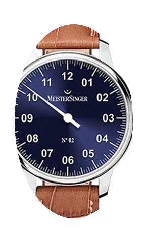 Meistersinger Einzeigeruhr 