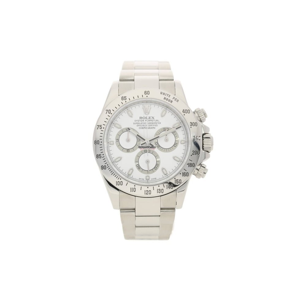 Rolex Daytona 116520 - White Cosmograph ...