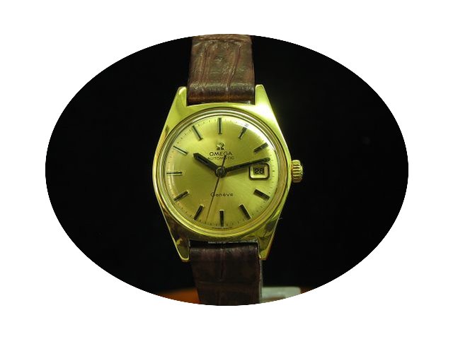 Omega Geneve Gold Mantel / Edelstahl Aut...