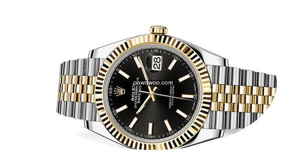 Rolex Datejust ref 126333 black dial unw...