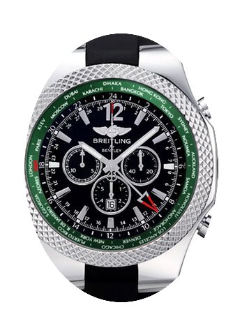 Breitling Bentley GMT Black Dial Black R...