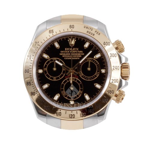 Rolex Daytona Steel and Gold Black Dial ...