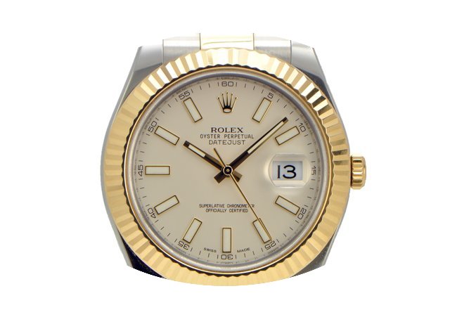 Rolex DateJust II / Two-Tone White Dial ...