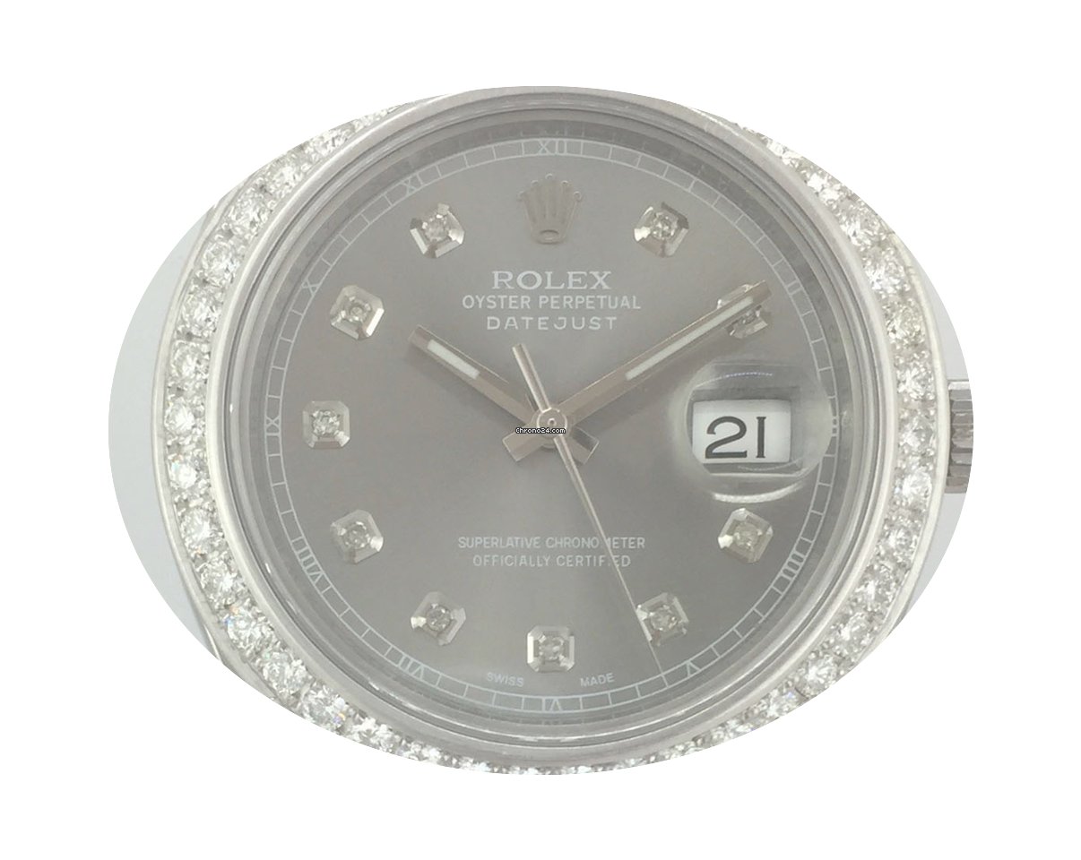 Rolex Datejust II Diamonds Aftermarket B...