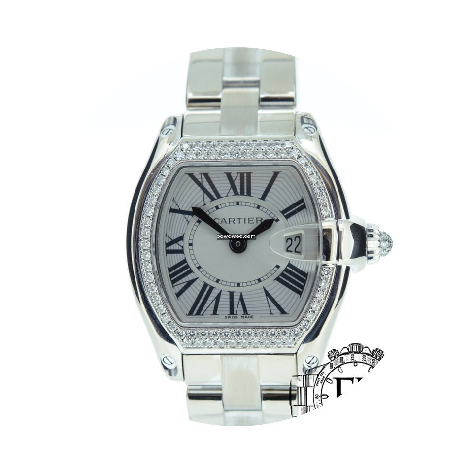 Cartier Roadster Mid-Size White Gold Ori...