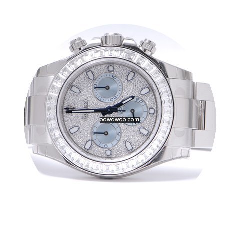 Rolex Daytona Platinum Full Diamonds 116...