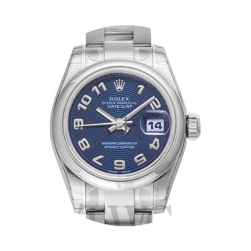 Rolex Lady Datejust 26 Blue Steel 26mm -...