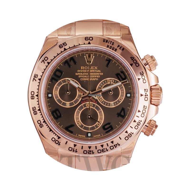 Rolex Daytona Chocolate/18k rose gold Ø...