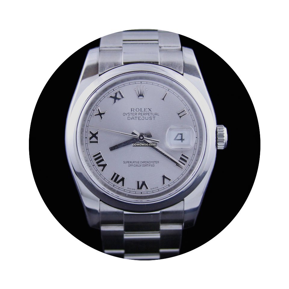 Rolex All Stainless Rolex Datejust with ...