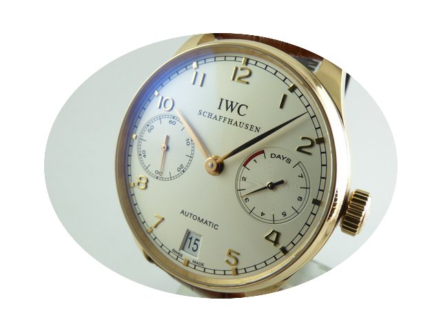 IWC Portugieser Rosegold - Mint -...