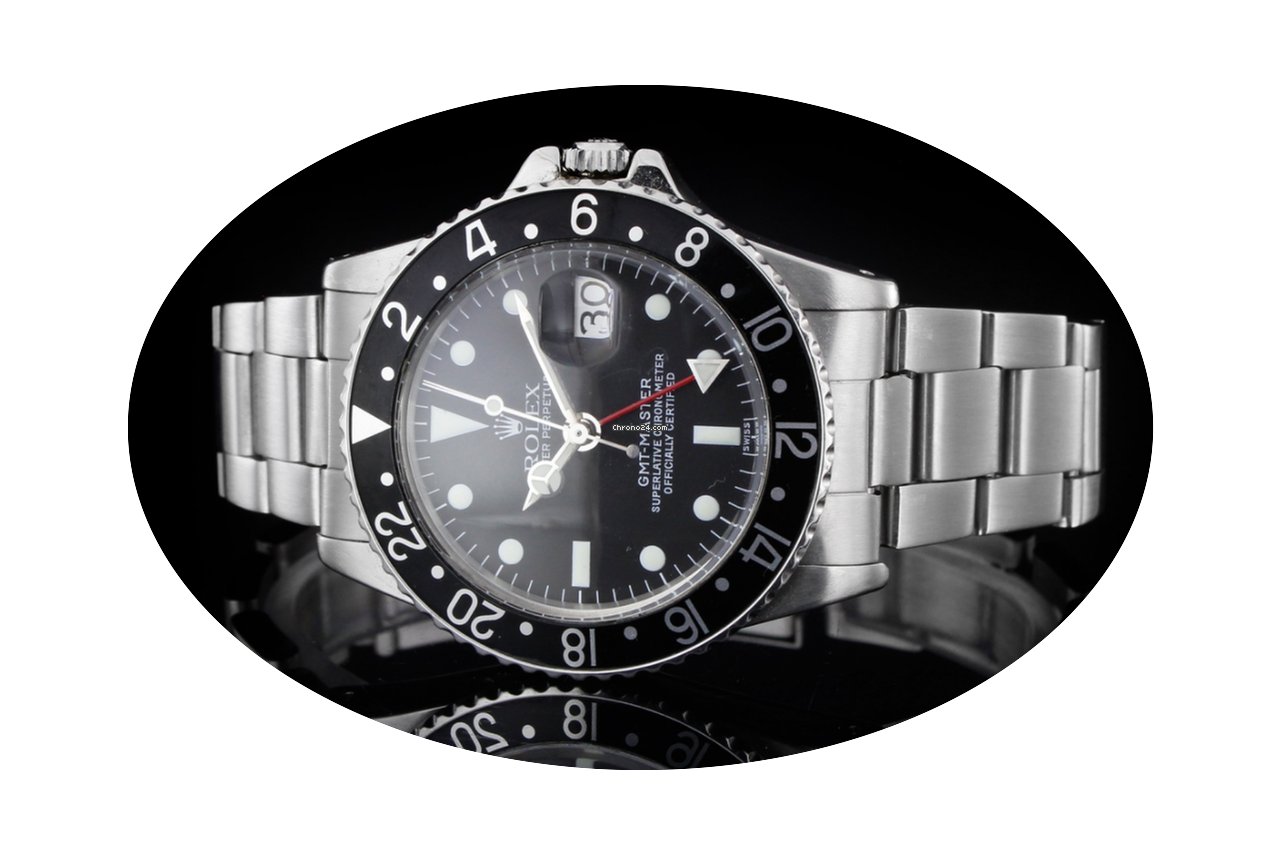 Rolex GMT-Master (40mm) Ref.: 1675 Schwa...