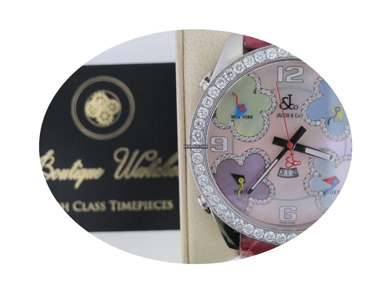 Jacob & Co. Jacob & Co Time-Zone Diamond...