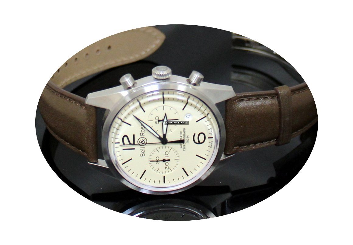 Bell & Ross BR 126 Vintage Chronograph S...