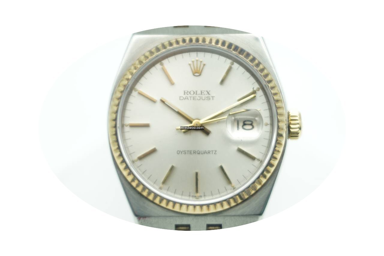 Rolex Datejust Oysterquartz 36 Two Tone ...