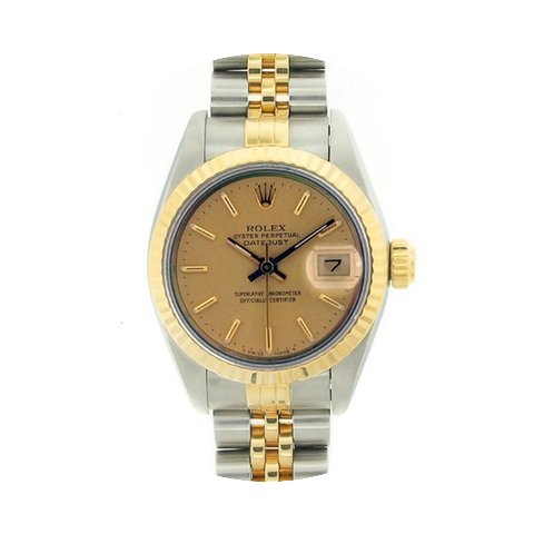 Rolex DateJust Ladies Two Tone Watch Pre...
