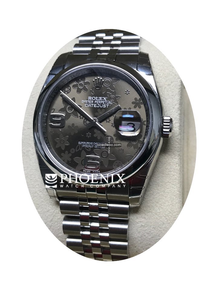 Rolex Datejust Bronze Floral 116200...