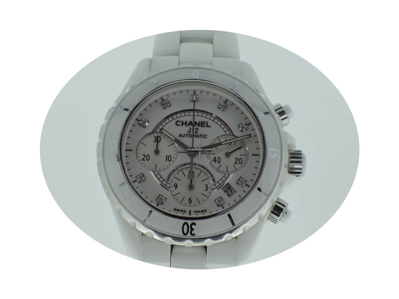 Chanel J12 Automatik Chronograph Brillan...