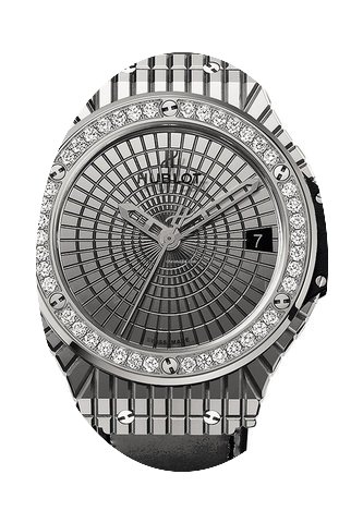 Hublot Big Bang Steel Caviar Diamonds...