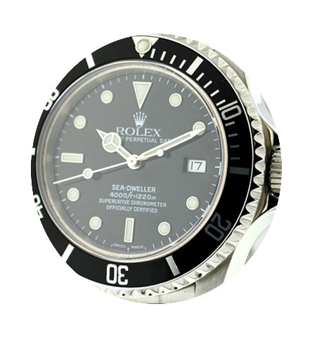 Rolex Sea-Dweller Stainless Steel Black ...