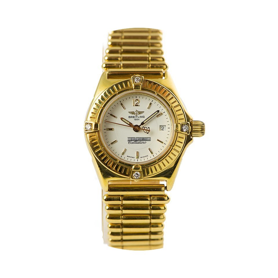Breitling Callistino K52043 Quarz 750 Ge...