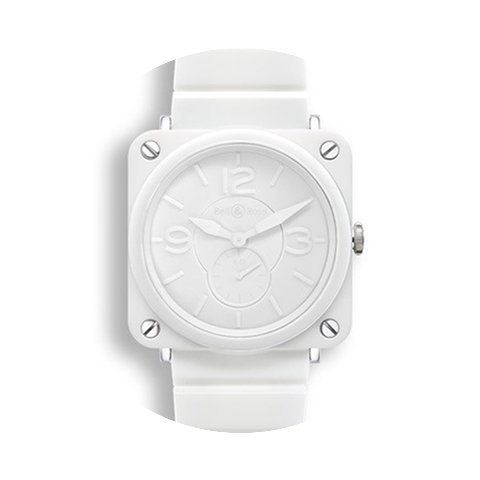 Bell & Ross BR S White Ceramic Phant...