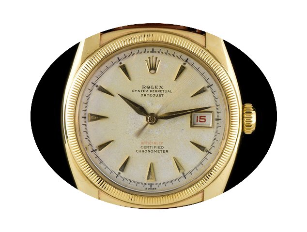 Rolex 10k Y/G Very Rare Official Red Sem...