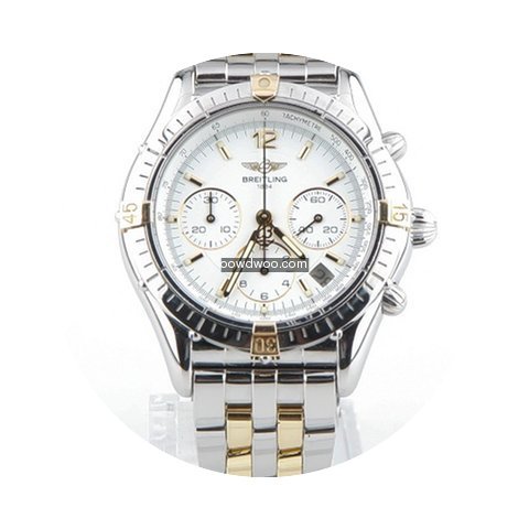 Breitling Stainless Steel & 18k Yellow G...