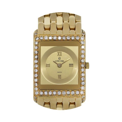Concord Delirium 18K Gold Diamond Bezel ...