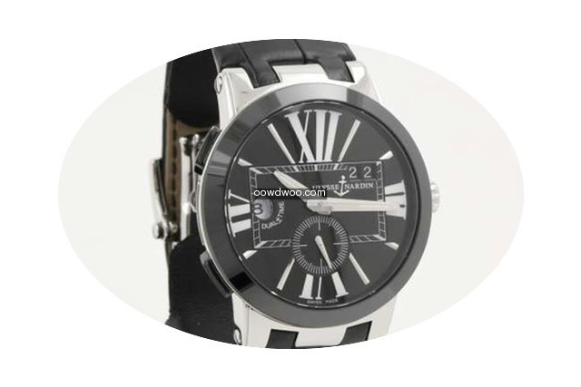 Ulysse Nardin Executive Dual Time GMT bl...