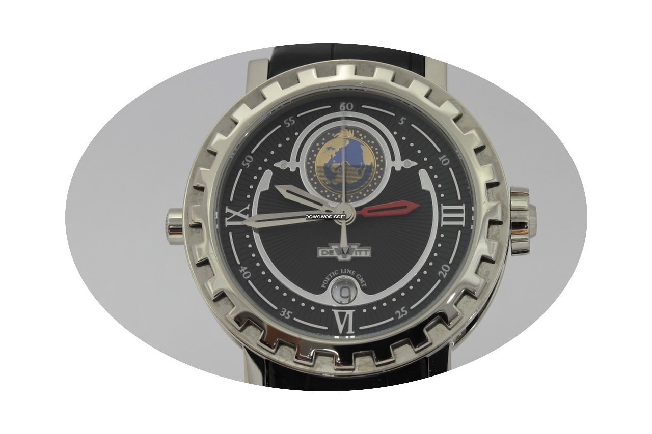 Dewitt Academia Double Fuseau GMT2 Poeti...