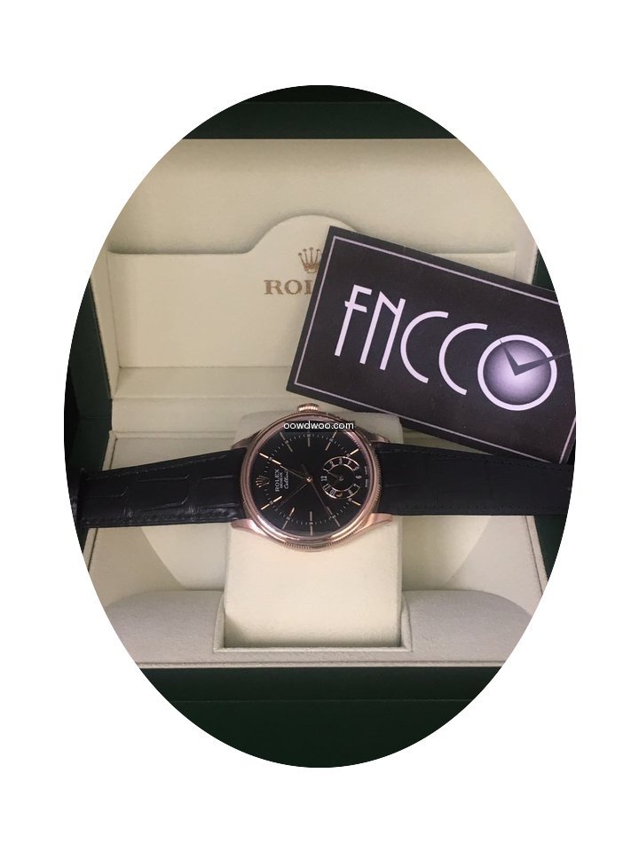 Rolex 50525 CELLINI DUAL TIME Everose Go...