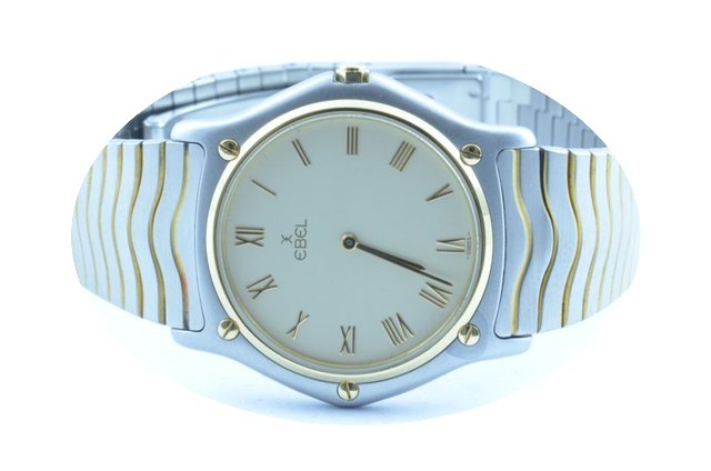 Ebel Classique Wave Herren Uhr 37mm Stah...