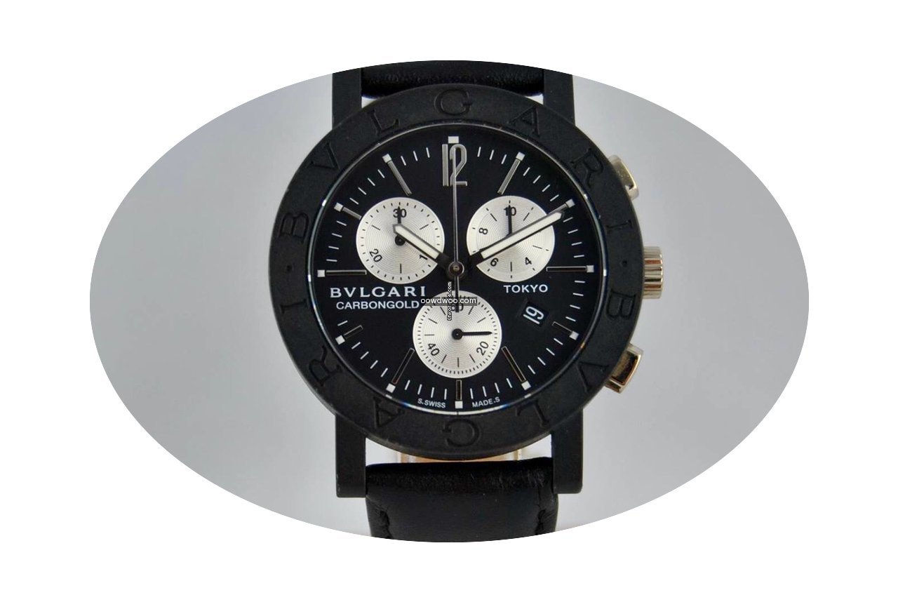 Bulgari Carbon Gold Chronograph...