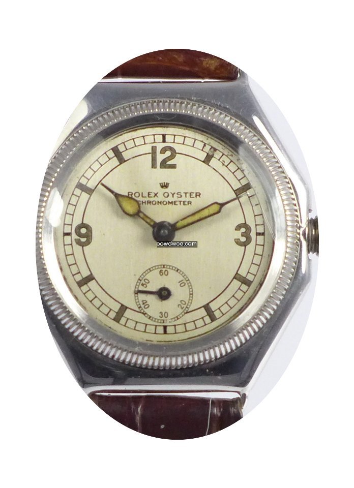 Rolex Kanalschwimmer Octagon Silber von ...
